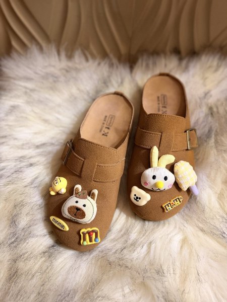 بابوج شتوي جلد