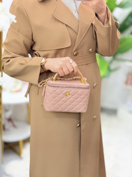 شنطة كروس شانيل جلد